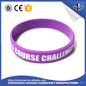 Factory Fashion Gift Item Customized Logo Silicon Bracelet